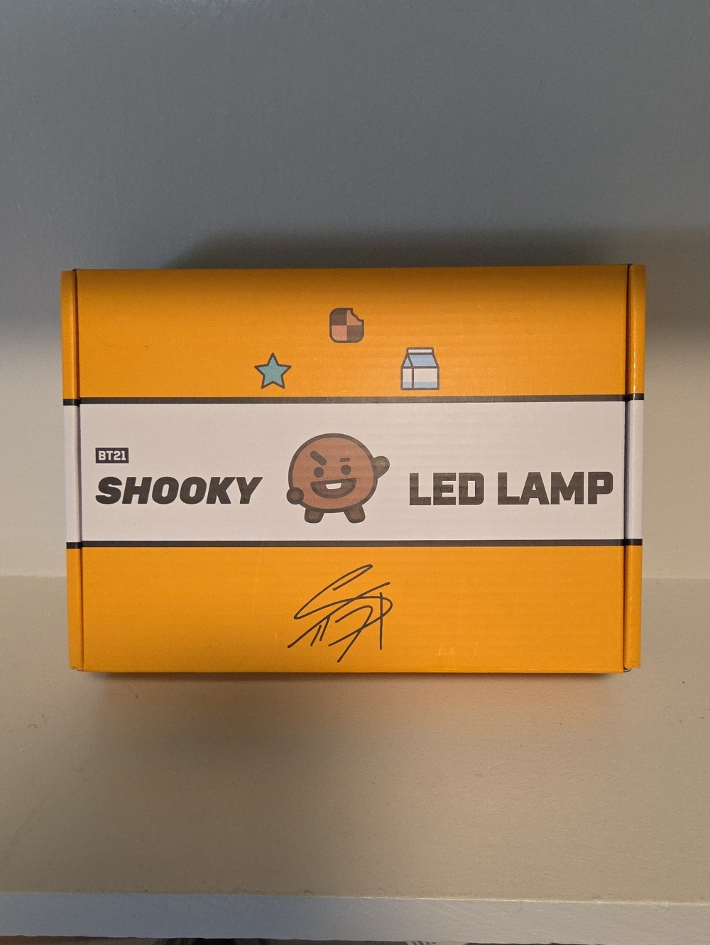 Shooky BT21 LED Lamp - Yellow